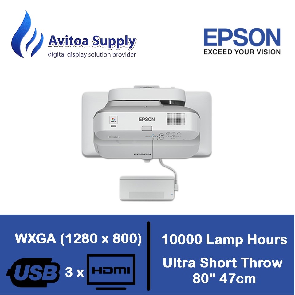 EPSON EB-685W Ultra Short-Throw Projector