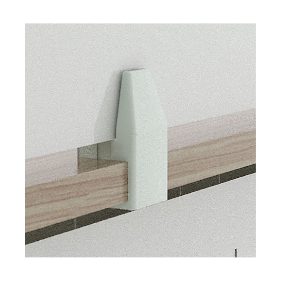OFFICE WORKSTATION WOODEN PARTITION (FLIPPER TABLE-L BRACKET)