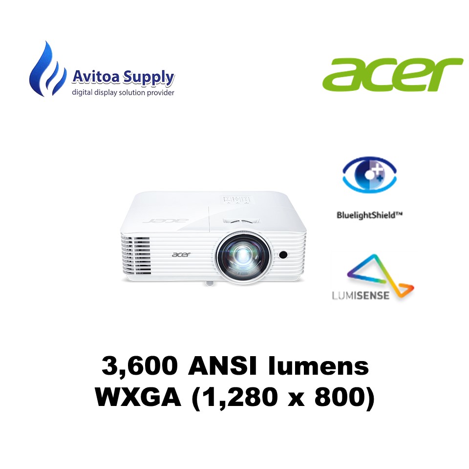 Acer S1386WH Short Throw Projector
